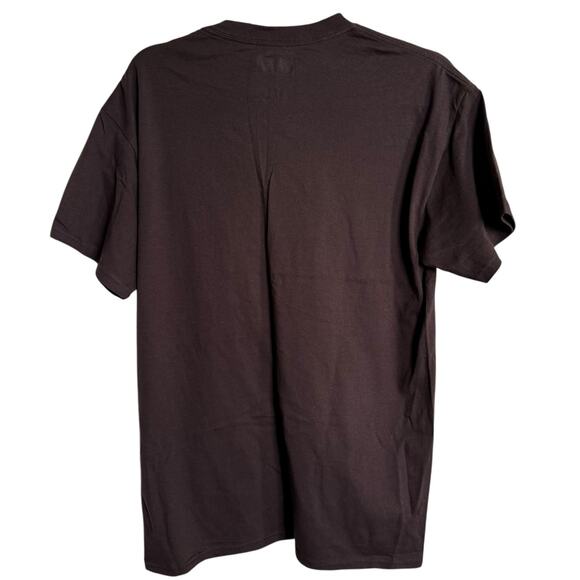 NFL Team Apparel Mens Tee Sz M Cleveland Browns Orange Brown Shirt NEW Football - Picture 3 of 6